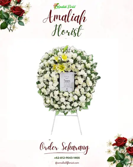 Krans Bunga Duka Tiban Lama